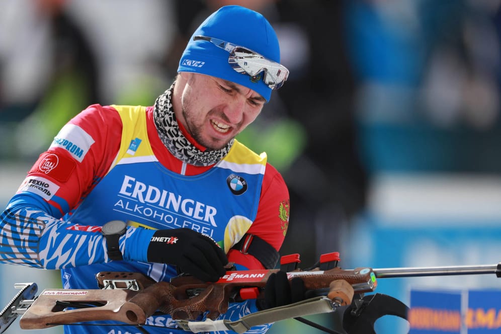 Alexander Loginow: Der russische Biathlet holte bei der WM zwei Medaillen.
