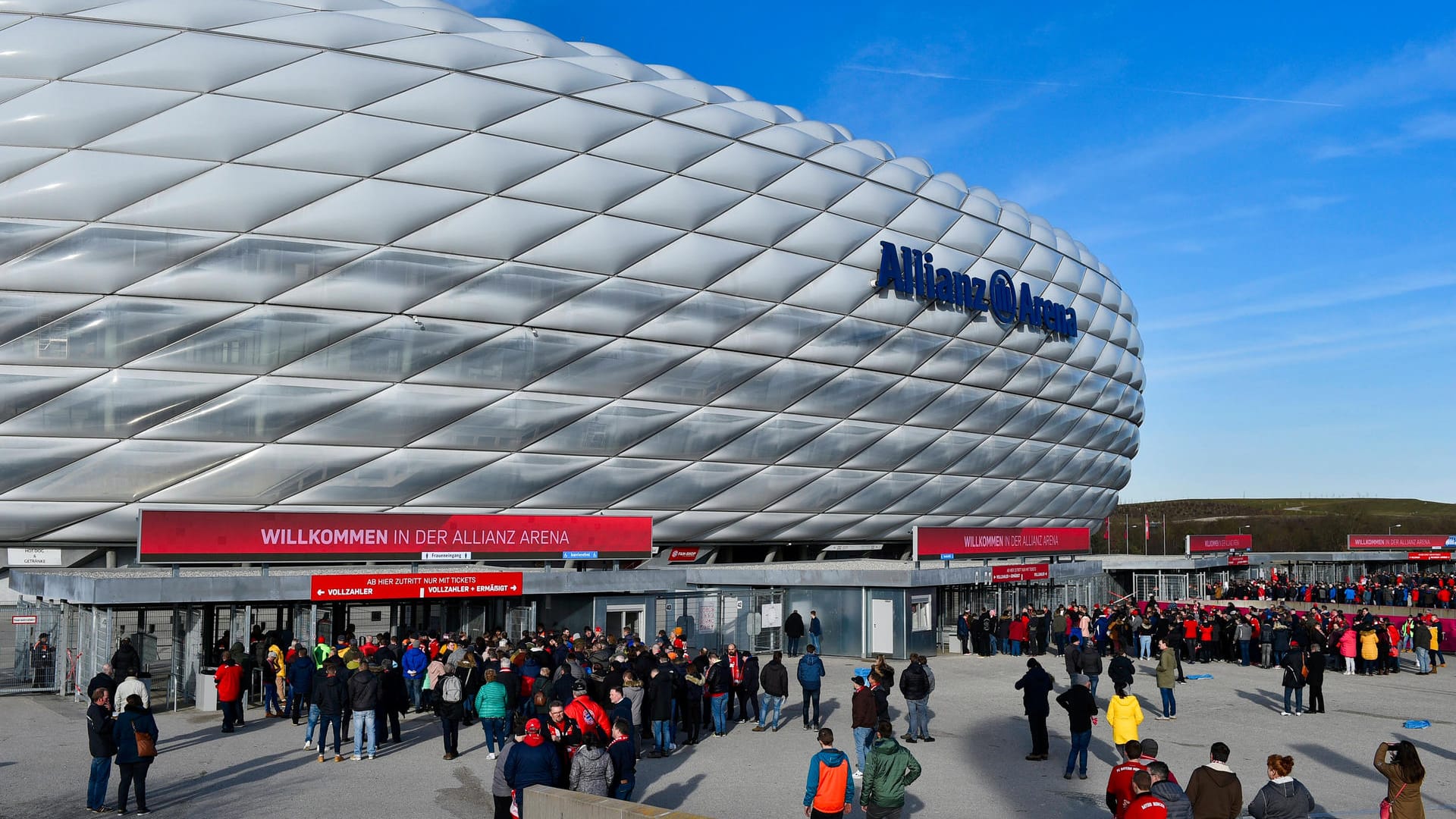 Symbolbild der Allianz Arena.