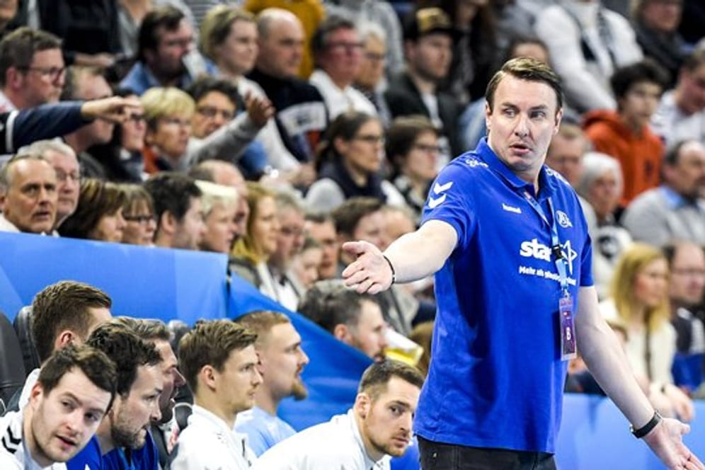 Kiels Trainer Filip Jicha musste mit seinem Team in Weißrussland eine Niederlage einstecken.