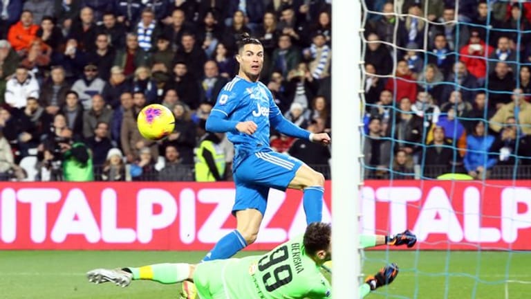 Brachte Juventus Turin mit 1:0 in Führung: Superstar Cristiano Ronaldo.