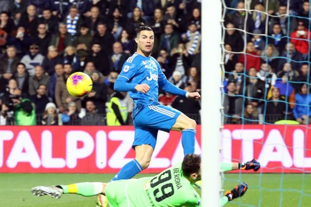 Brachte Juventus Turin mit 1:0 in Führung: Superstar Cristiano Ronaldo.
