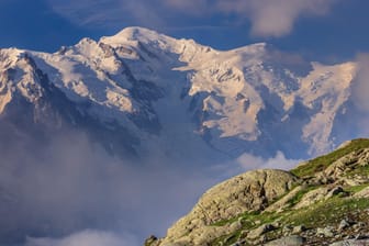 Der Mont Blanc ist mit 4.810 Metern der höchste Berg Europas.