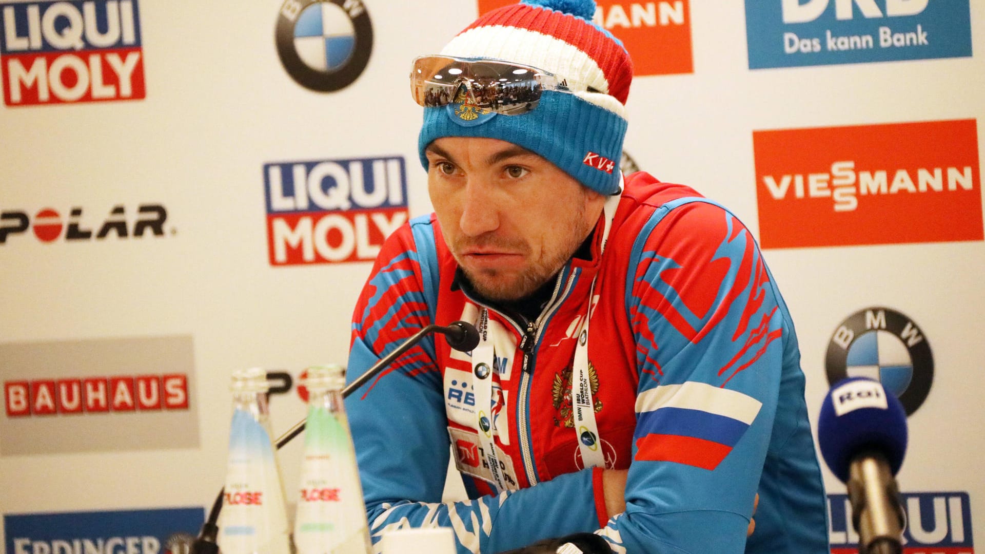 Nicht beim Massenstart dabei: Alexander Loginow.