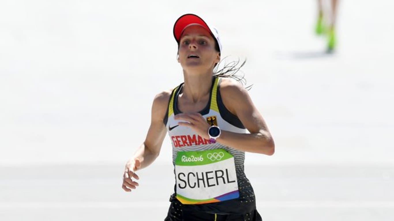 Blieb beim Sevilla-Marathon unter der Olympia-Norm: Anja Scherl.