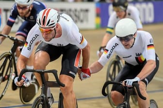 Roger Kluge (l) und Theo Reinhardt (r) streben ihren dritten WM-Sieg in Serie an.