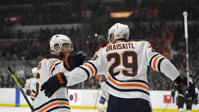 Oilers-Starspieler Leon Draisaitl ist Topscorer der NHL.