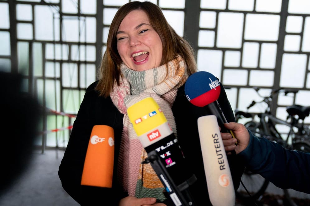 Spitzenkandidatin Katharina Fegebank: Die Grünen konnten in Hamburg mächtig punkten – etwa bei den Erstwählern.