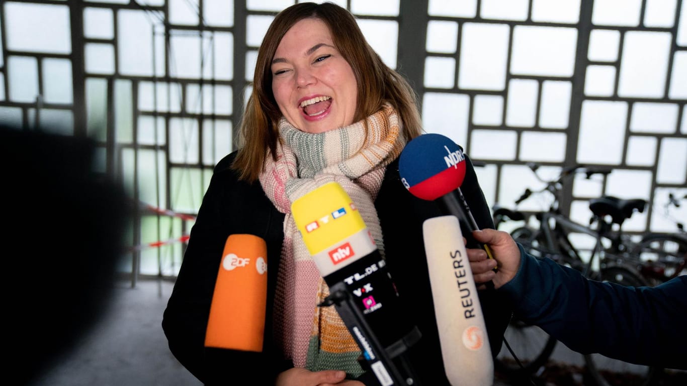Spitzenkandidatin Katharina Fegebank: Die Grünen konnten in Hamburg mächtig punkten – etwa bei den Erstwählern.