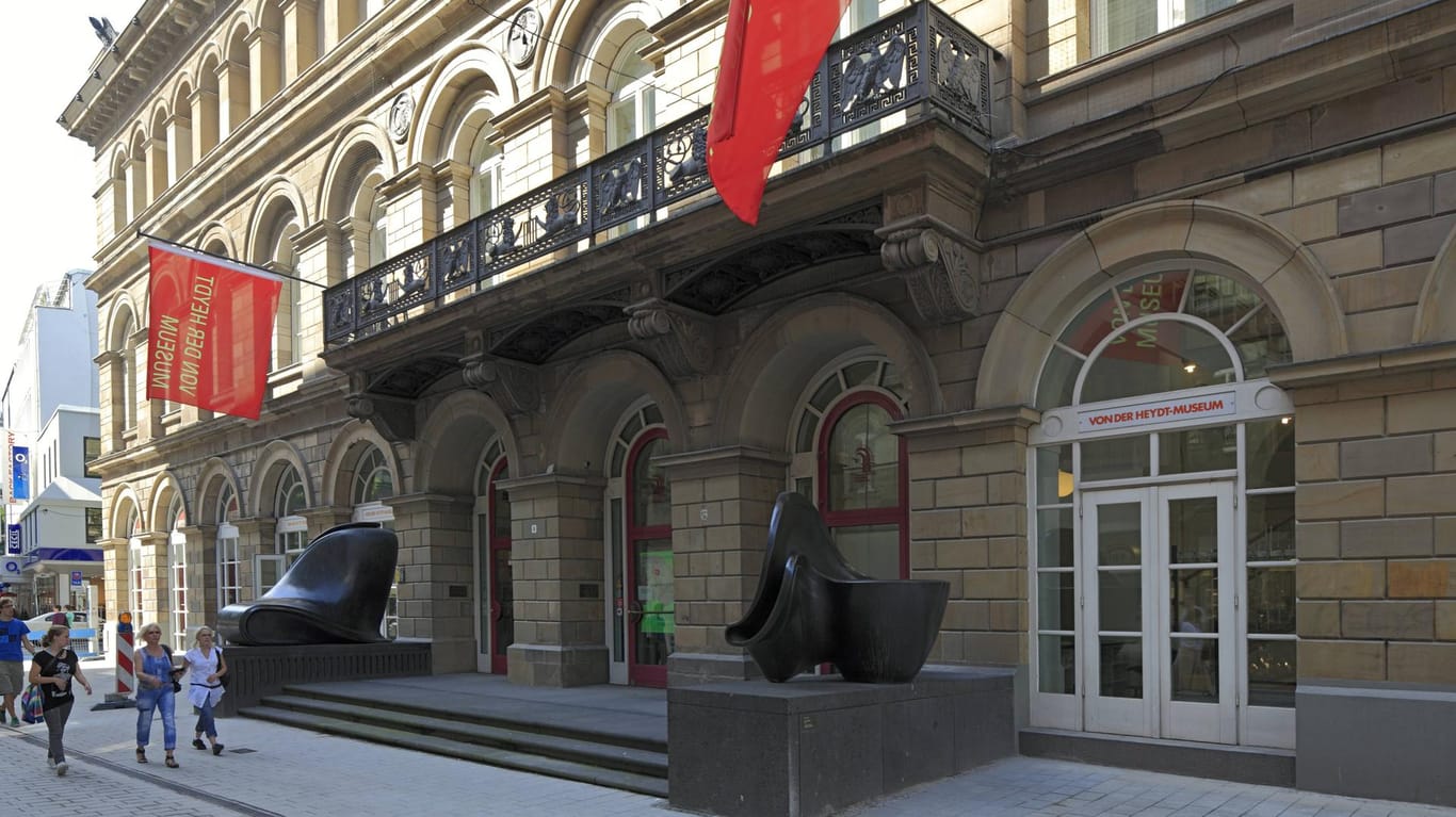 Das Von der Heydt-Museum in Wuppertal: Es bleibt wegen Umbauarbeiten vorübergehend geschlossen.
