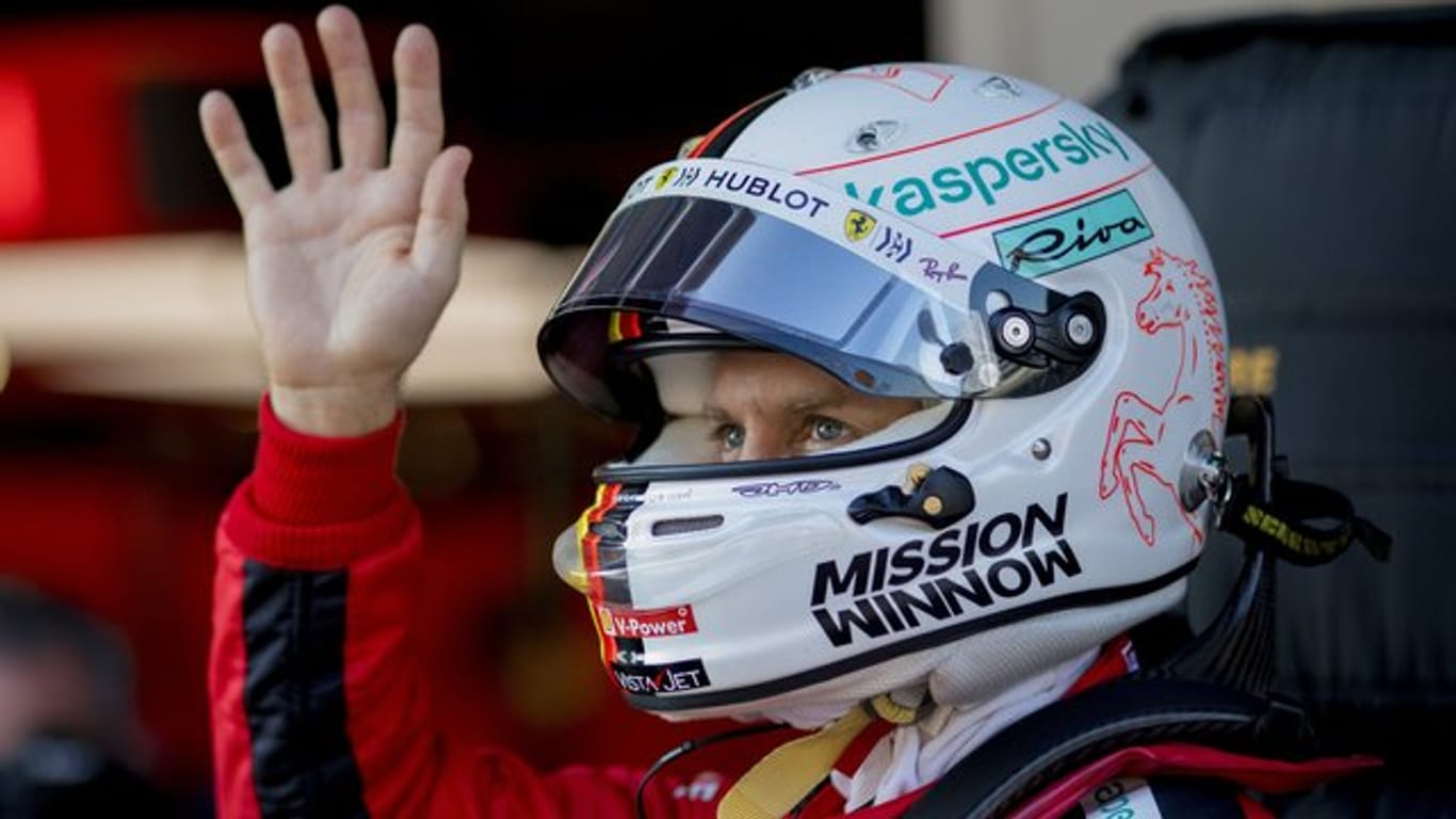 Motorenproblem bei Ferrari erkannt: Sebastian Vettel kann beruhigt die letzten Tests angehen.