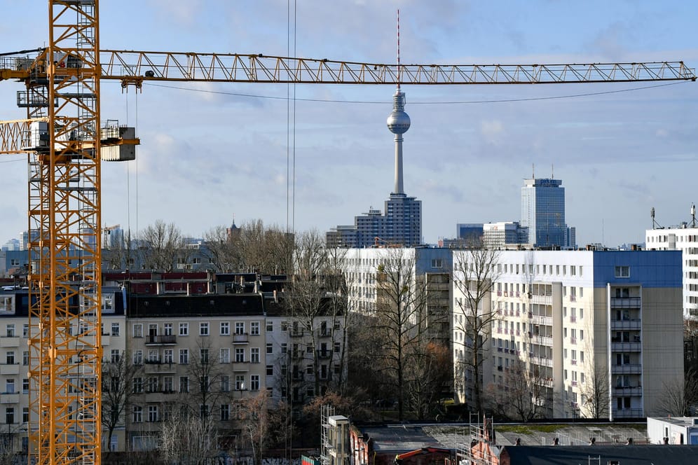 Berliner Innenstadt: Es werden immer wieder Immobilien saniert.