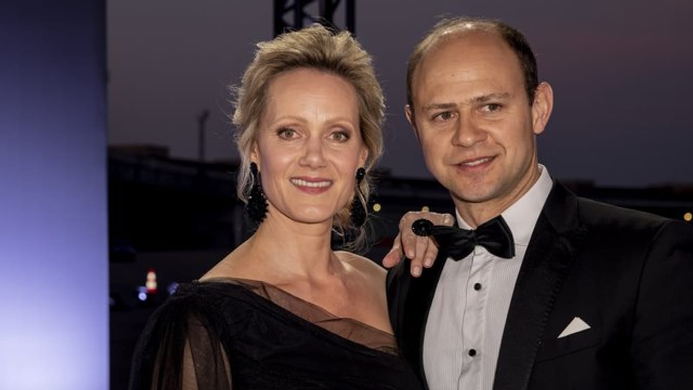 Anna Schudt und ihr Ehemann Moritz Führmann sind ein gutes Team.