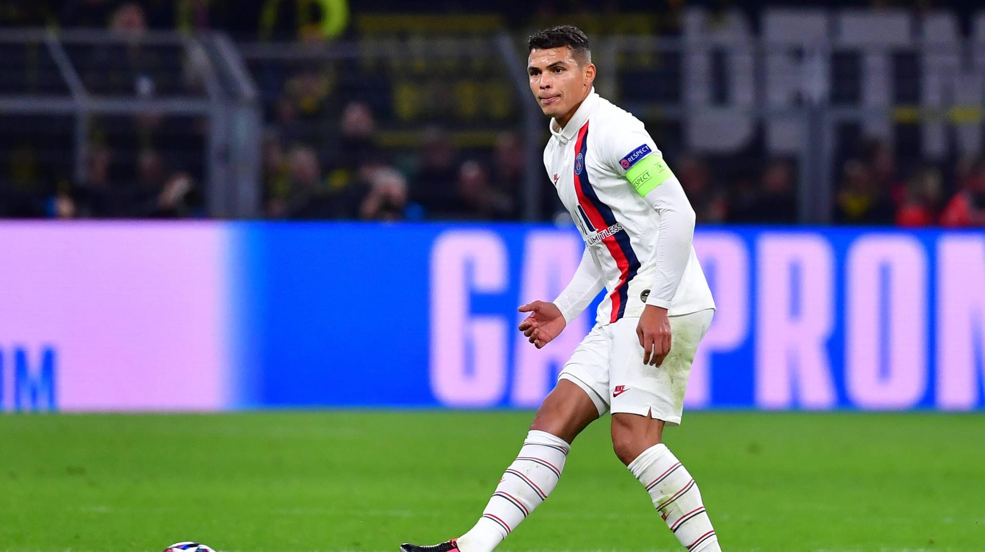 Hat sich eine Oberschenkelverletzung zugezogen: PSG-Kapitän Thiago Silva.