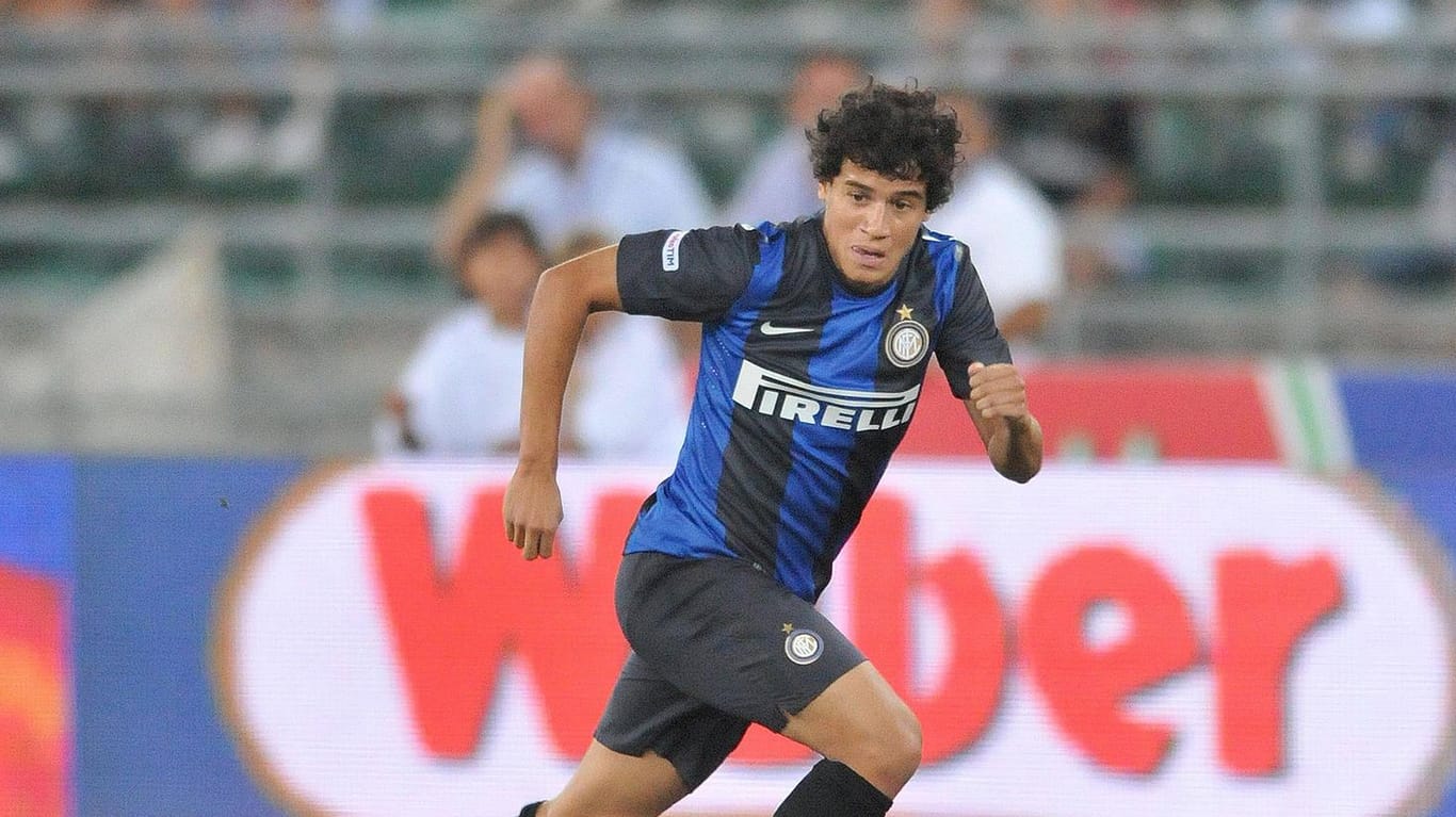 Philippe Coutinho (2012): Für Inter Mailand machte der Brasilianer in drei Jahren 47 Pflichtspiele.