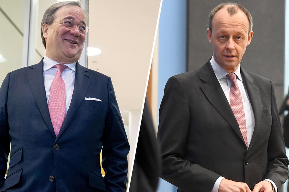 Armin Laschet und Friedrich Merz: Die beiden CDU-Politiker haben sich am Dienstag zu ihrer Kandidatur für den Parteivorsitz erklärt.