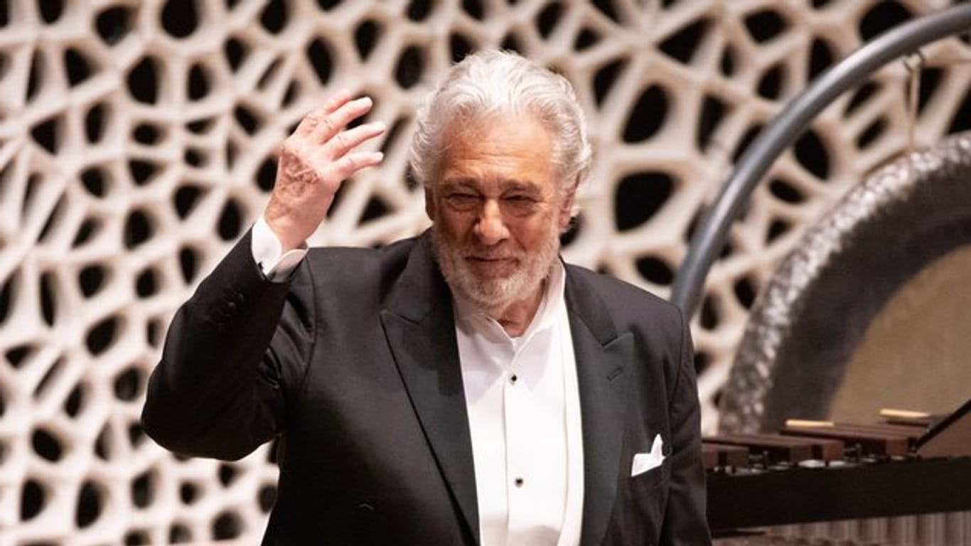 Plácido Domingo im November 2019 bei einem Konzert in der Elbphilharmonie.