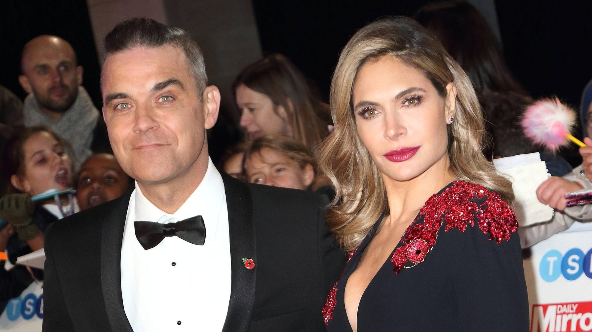 Robbie Williams und seine Ehefrau Ayda Field: Ihr erstes Kind kam 2012 zur Welt.