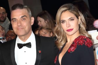 Robbie Williams und seine Ehefrau Ayda Field: Ihr erstes Kind kam 2012 zur Welt.