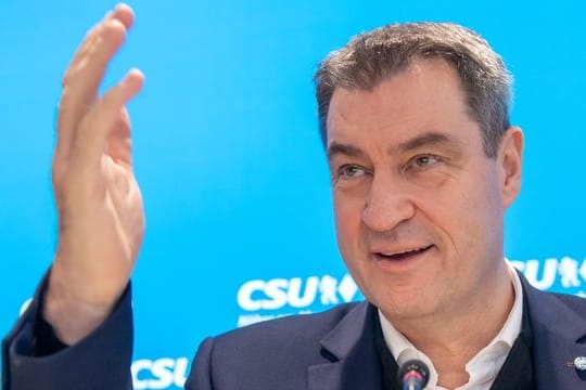 Nicht ohne Mitsprache der Schwesterpartei: CSU-Chef Markus Söder will beim Kanzlerkandidaten der Union mitreden.