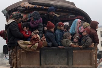 Syrische Flüchtlinge: Schon seit fast 10 Jahren herrscht Krieg im Land.