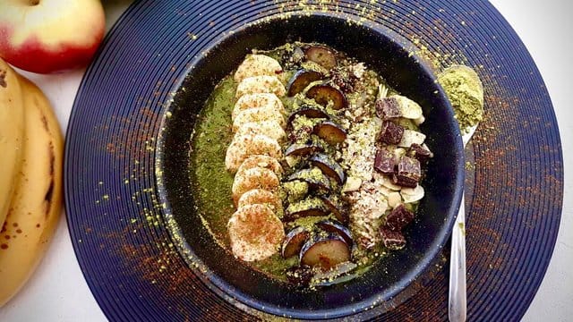 So sieht die "Good Morning Matcha Bowl" von Christian Brandl aus.