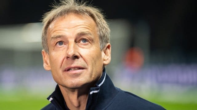 Sorgt in Berlin immer noch für Schlagzeilen: Ex-Coach Jürgen Klinsmann. Sorgt in Berlin immer noch für Schlagzeilen: Ex-Coach Jürgen Klinsmann.