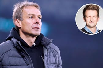 Jürgen Klinsmann: Er war zehn Wochen Trainer und rechnet jetzt mit Hertha ab.