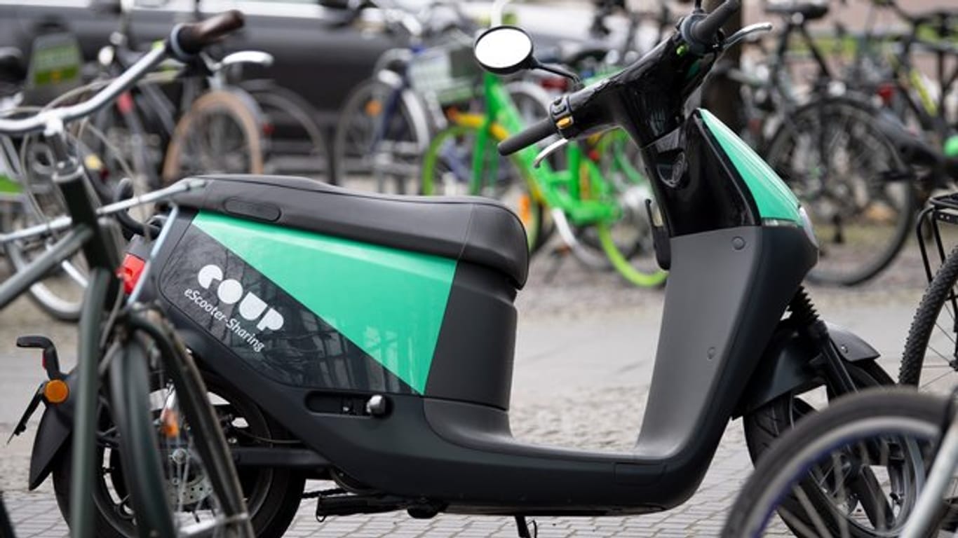 Die leisen und geruchlosen Elektro-Mopeds von Coup prägten vielerorts in den großen Städten das Straßenbild mit.