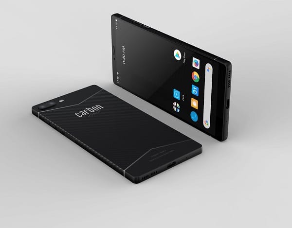 Carbon 1 MKII: Ein Smartphone aus Carbon.