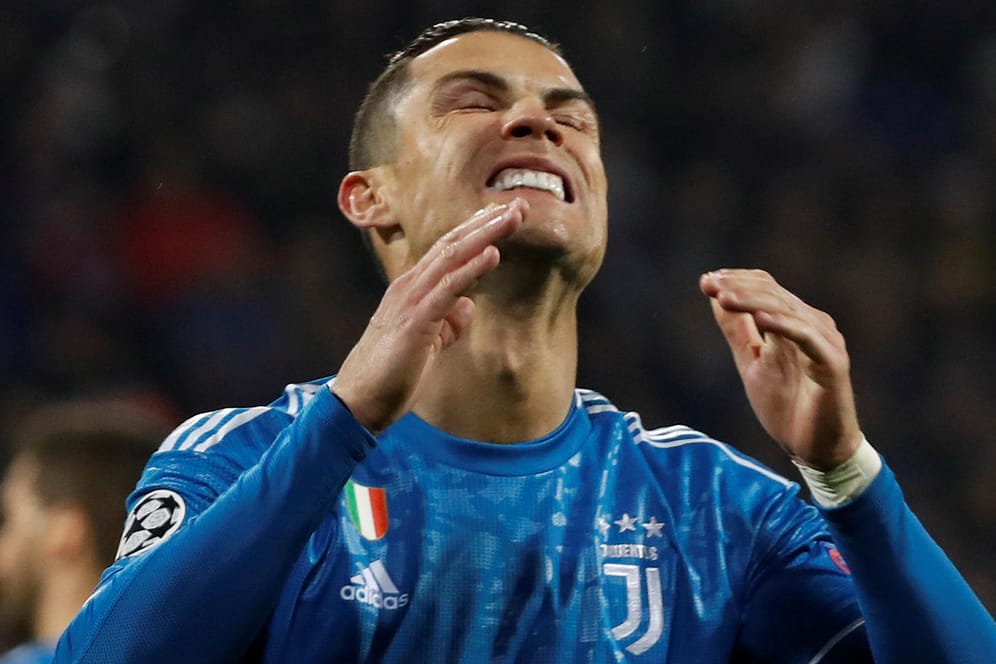 Cristiano Ronaldo: Der portugiesische Superstar ging in Lyon leer aus.