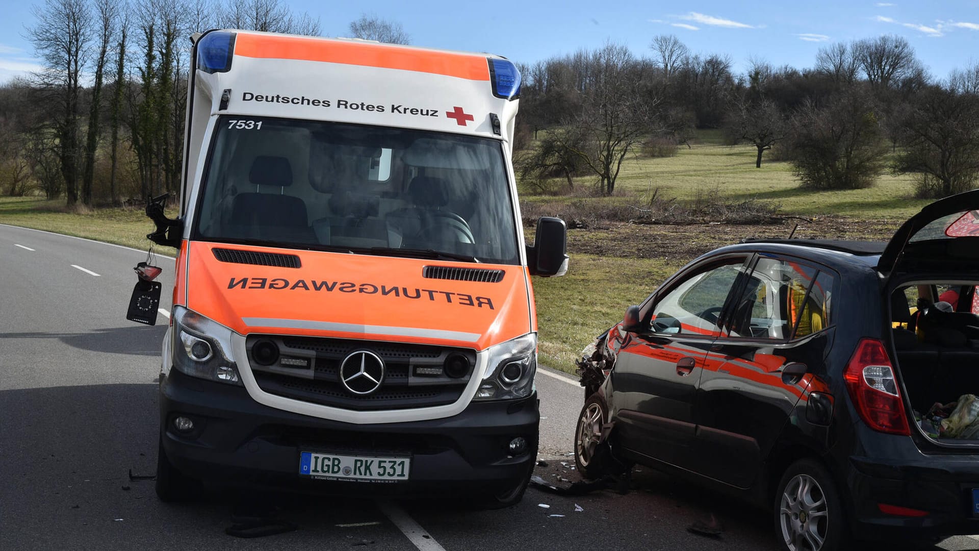 Verkehrsunfall: 2019 kam es zu mehr Unfällen mit Blechschäden – aber weniger Personenschäden.