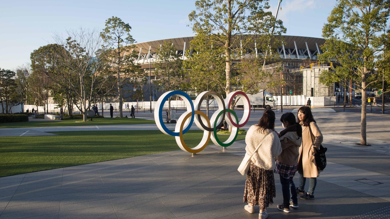 Das Olympiastadion in Tokio.