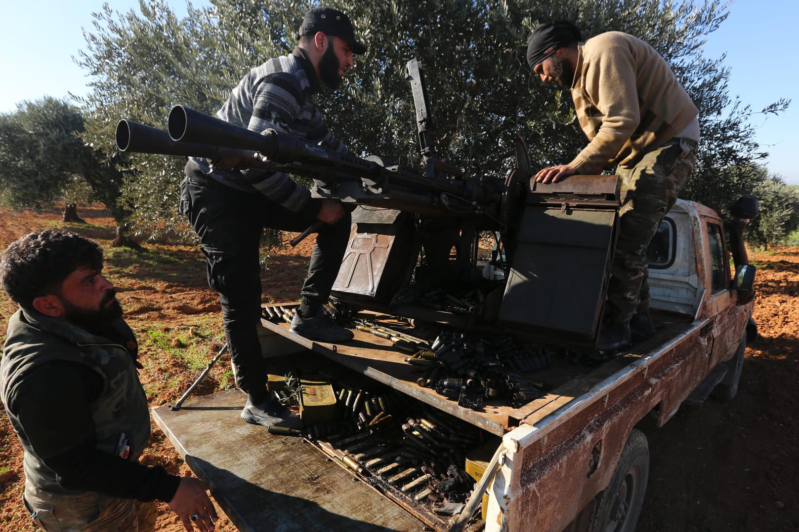 Kämpfe um die syrische Stadt Sarakib: Mithilfe der türkischen Armee konnten die syrischen Rebellen das Assad-Regime zurückdrängen.