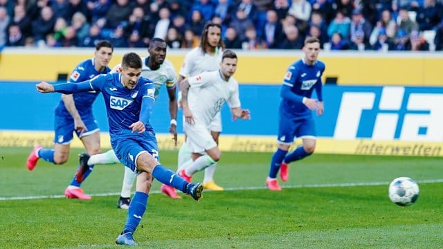 Die TSG 1899 Hoffenheim kann wieder auf Andrej Kramaric (l) zählen.