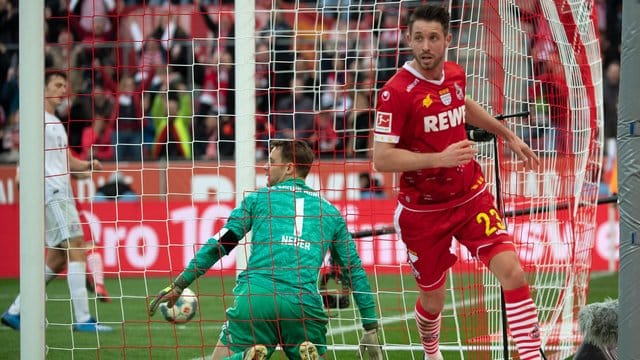 Muss gegen seine Ex-Club Schalke zuschauen: Kölns Mark Uth.