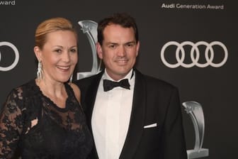 Bettina Wulff und Jan-Henrik Behnken, hier beim Audi Generation Award, sind ein Paar.