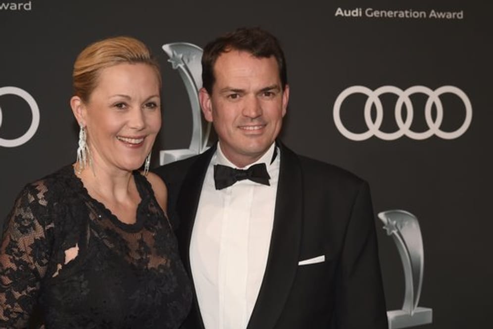 Bettina Wulff und Jan-Henrik Behnken, hier beim Audi Generation Award, sind ein Paar.