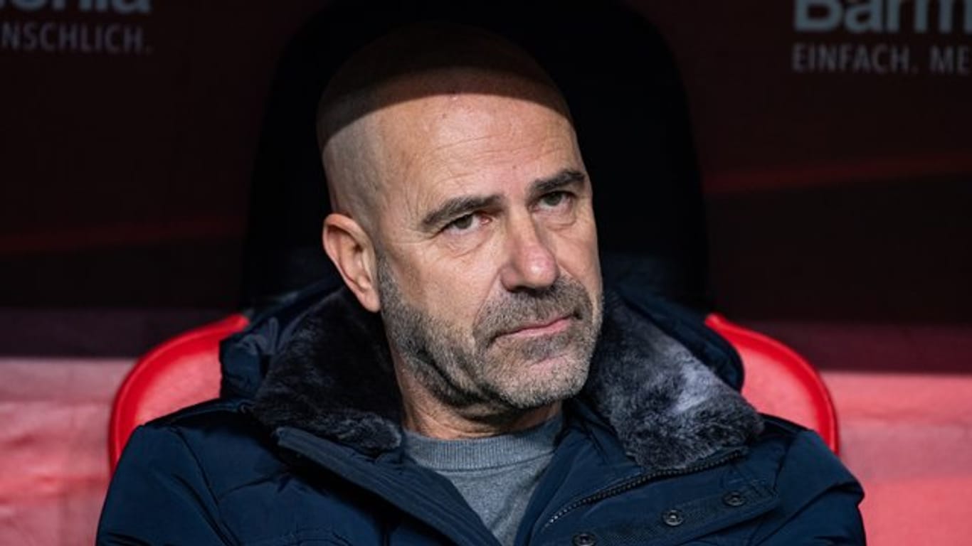 Setzt in Porto wieder auf die Taktik des Hinspiels: Leverkusens Trainer Peter Bosz.
