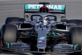 Hatte Probleme mit dem Öldruck seines Rennwagens: Lewis Hamilton.