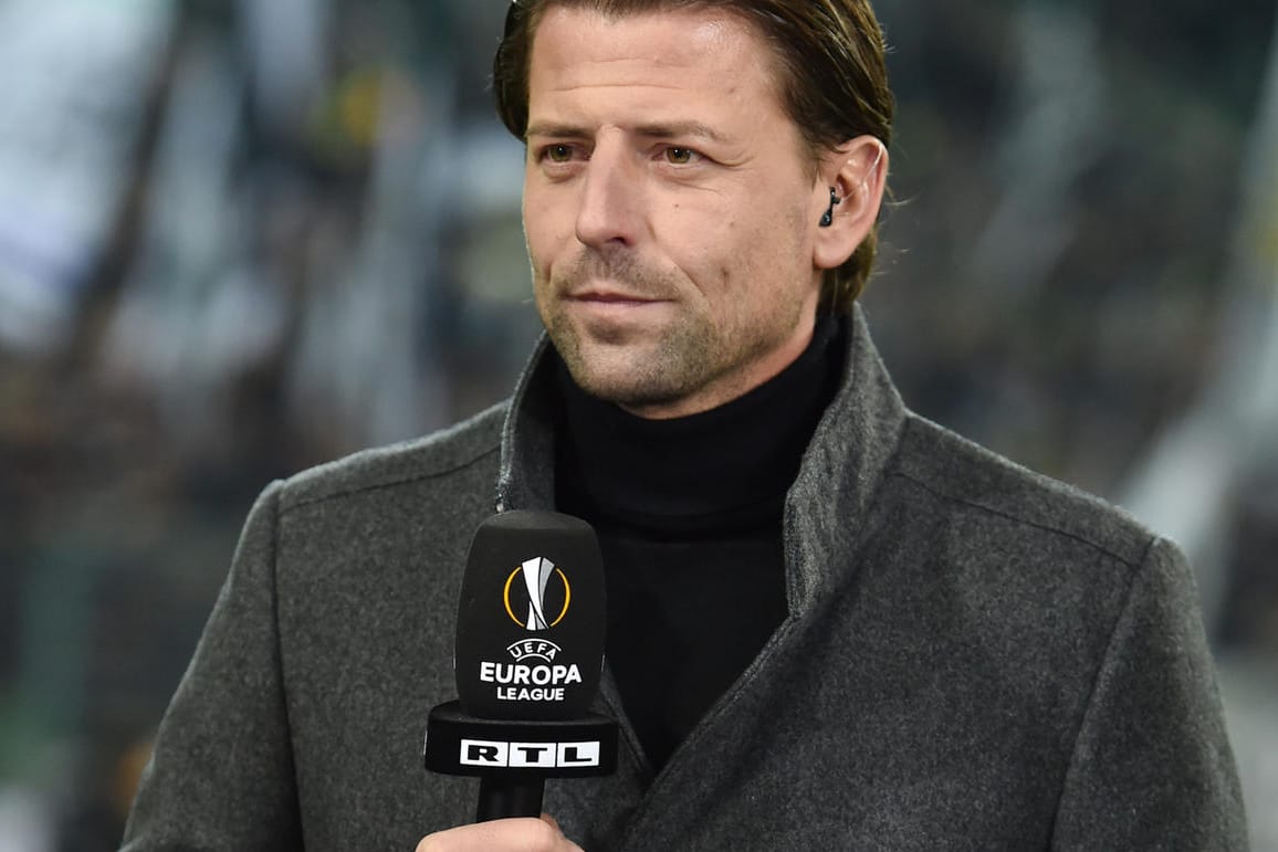 RTL-Experte Roman Weidenfeller: Der Ex-BVB-Keeper assistiert Moderator Florian König.