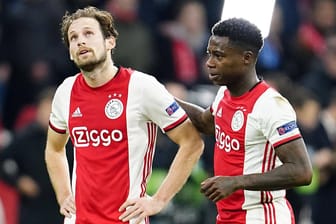 Daley Blind (l.) und Quincy Promes: Die Ajax-Stars müssen sich frühzeitig aus der Europa League verabschieden.