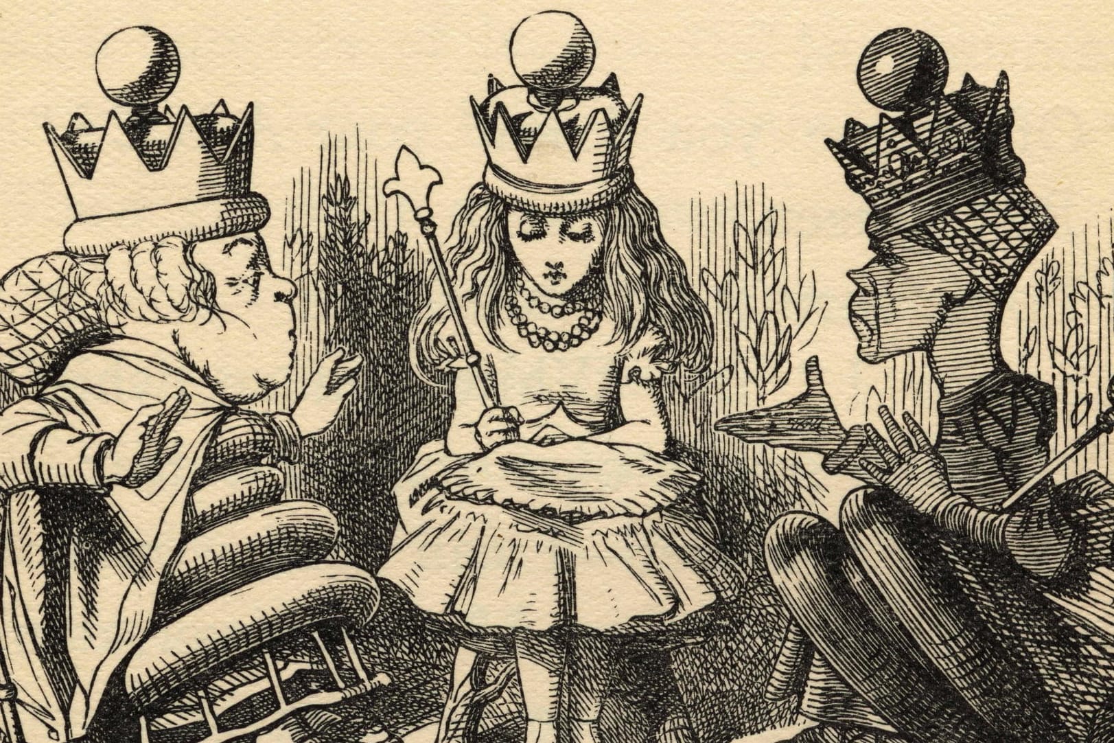 Alice im Wunderland: Karikaturist Sir John Tenniel steckt hinter den Zeichnungen des weltberühmten Märchens.