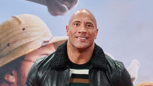 Dwayne "Tghe Rock" Johnson bei der Deutschlandpremiere des Films "Jumanji: The next Level".