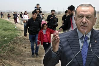 Nach dem Angriff auf türkische Soldaten in Syrien, hat Präsident Erdogan Flüchtlinge in Richtung EU-Grenze aufbrechen gelassen: Mit dieser Drohung will die Türkei Unterstützung im Syrien-Konflikt erreichen.