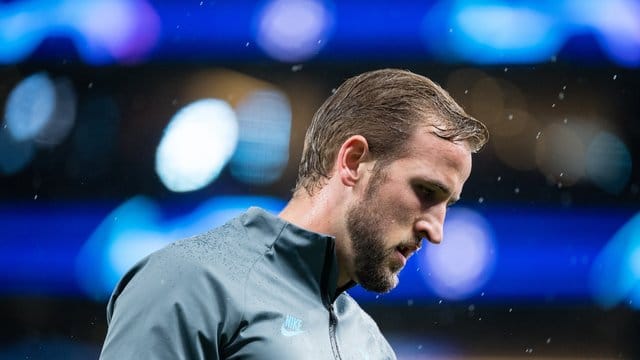 Hat bei Tottenham Hotspur mit dem Aufbautraining begonnen: Harry Kane. Hat bei Tottenham Hotspur mit dem Aufbautraining begonnen: Harry Kane.