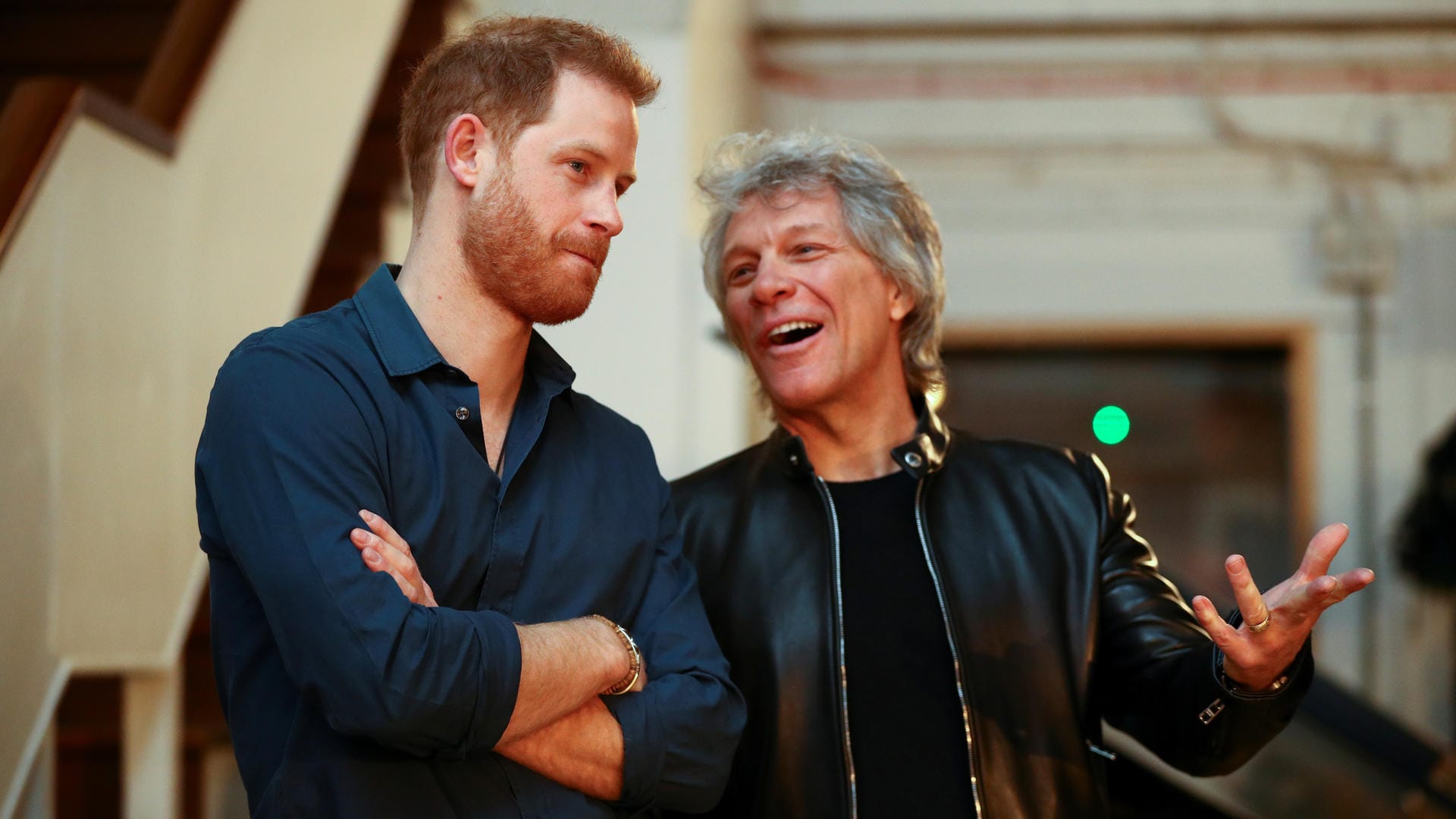 Prinz Harry und Jon Bon Jovi: Für den guten Zweck machen die beiden gemeinsame Sache.