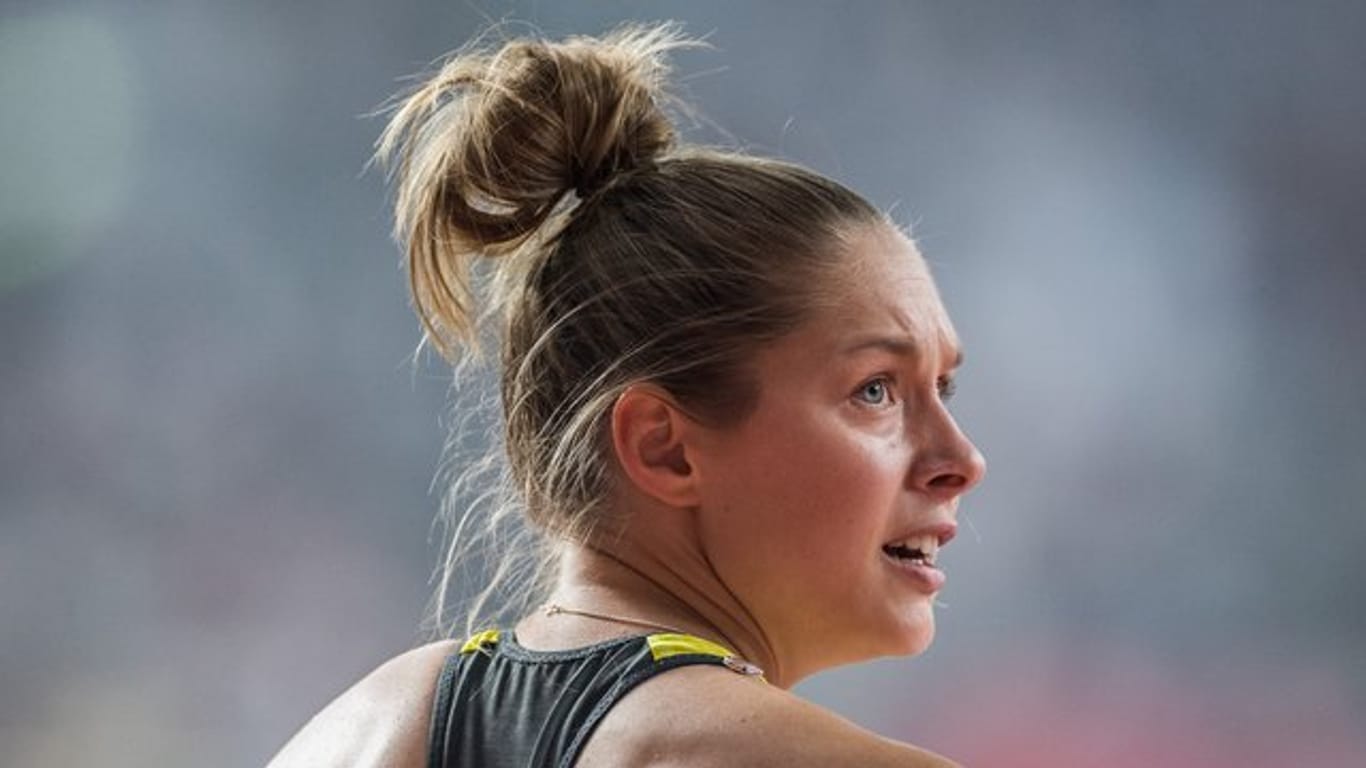 Coronavirus hin oder her: Gina Lückenkemper bereitet sich weiter unbeirrt auf die Olympischen Spiele vor.
