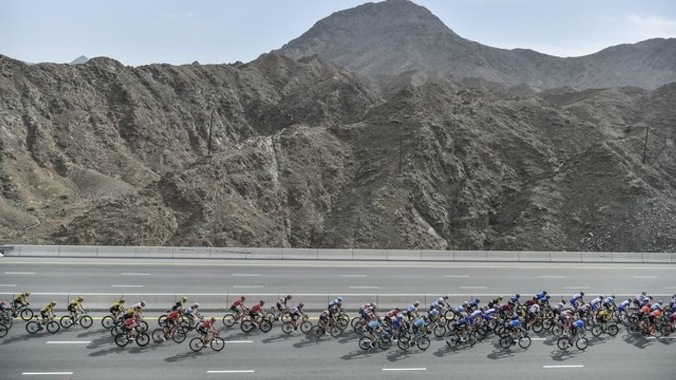 Die UAE Tour der Radprofis wurde nach fünf Etappen abgesagt.