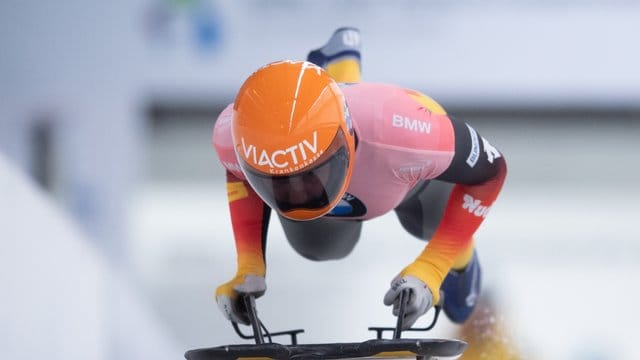 Verteidigte mit einem Bahnrekord ihren WM-Titel: Tina Hermann. Verteidigte mit einem Bahnrekord ihren WM-Titel: Tina Hermann.
