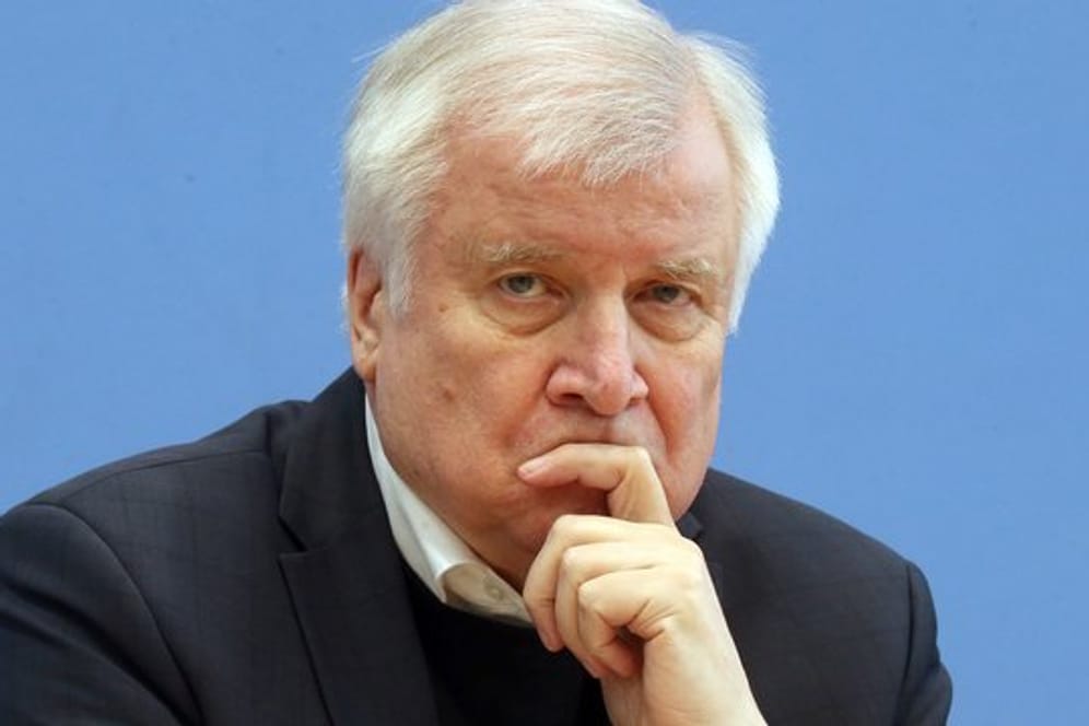 Bundesinnenminister Horst Seehofer vergangene Woche während einer Pressekonferenz in Berlin.